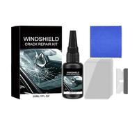 Kit de reparación de parabrisas, agarre fuerte, reparación rápida, multifunción, 30 ml, kit de fisura de cristal, para gafas de techo, espejos de baño