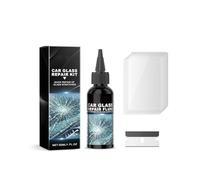 Kit de Reparación de Parabrisas,Reparador Cristal para Vidrio de Automóvil, para Vidrio de Automóvil,Grietas de Vidrio Coche,Reparar Grietas,Astillas,Grietas y Arañazos 30ML