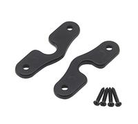Kit de reparación de parasoles de aleación de aluminio resistente, 2 unidades, repuesto para Jeep Wrangler JK JL JT 2007-2023