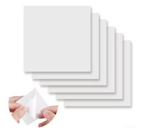 Kit de reparación de parches inflables de vinilo, 20 piezas de 7,5 x 7,5 cm, parches impermeables para anillos de natación y piscinas, solución de reparación simple de bricolaje, uso fiable al aire