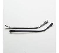 Kit de reparación de patillas de repuesto para niños, 2 pares de lentes de silicona (dientes planos dobles)