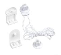 Kit de reparación de persianas enrollables, kit de reparación de repuesto de persiana enrollable de plástico de 25 mm, para barras de cortina/soportes de persiana opaca