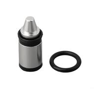 Kit de reparación de pistón de palanca de freno de disco hidráulico de aleación de aluminio y sello de aceite para frenos Magura, piezas de repuesto plateadas con junta tórica para mantenimiento de