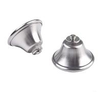 Kit de reparación de pomos de cocina para utensilios de cocina, juego de 4 manijas de tapa de olla de acero inoxidable, resistente al calor, tapa de cacerola de metal resistente al calor para ollas