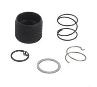Kit de reparación de portabrocas para destornillador de impacto compatible con DCF885, incluye funda, arandela, anillo, resorte de bola y piezas de bola de acero