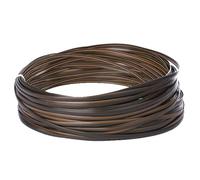 Kit de reparación de ratán, reparación de bastón tejido a mano, cinta de fijación de mimbre natural, tira de encuadernación de repuesto para asiento de silla, cuerda de reparación de cesta para