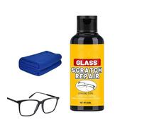 Kit de Reparación de Rayas para Gafas de Gafas | Limpieza en Profundidad con Paño | Pulido Reparador para Rayas en Lentes | Para Gafas De Sol Hombres Mujeres Adultos