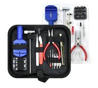 Kit de reparación de Relojes de 16 Piezas/Juego. Kit de Herramientas para reparación de Relojes para Abrir la Tapa Trasera, Correa, reemplazo de batería o repuestos de Relojes