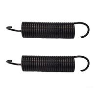 Kit de reparación de resorte de cubierta de cortacésped, kit de resorte de cubierta de cortacésped de metal 2 x 133503 resorte de retorno tensor y 2 resortes de brazo de freno 131335 para cubierta de