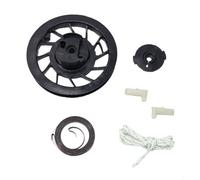 Kit de reparación de retroceso con polea, resorte, trinquetes, cable y guía, construcción de metal y plástico compatible con motores clásicos de la serie 35/375 y 450/500/550