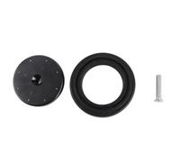 Kit de reparación de rociador de fregadero comercial piezas de reemplazo de grifo de ducha duradero (9956 Tapa/negro)