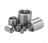 Kit de reparación de rosca de alambre en espiral de acero inoxidable de 60 piezas para tornillos M3 para mejorar la resistencia de la rosca y evitar que se afloje bajo vibración