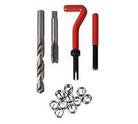 Kit de reparación de Rosca métrica 20 Piezas M5 M6 M8 M10 M12 M14 Helicoil Car Pro Coil Tool M10 x 1,25