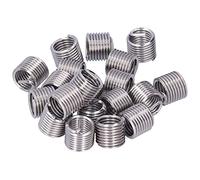 Kit de Reparación de Roscas M12 X 1,75, 20 Piezas de Insertos de Alambre de Acero Inoxidable Kit Surtido de Tornillos, Inserto de Rosca de Alambre de Conversión Métrica y en Pulgadas(1.5D)