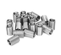 Kit de Reparación de Roscas M12x1.5, 20 Insertos Helicoidal en Acero Inoxidable 304, para Tornillos, 12-30mm