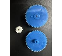 Kit de reparación de rueda dentada para velocímetro - Compatible para BMW Serie 3 E30 5 E34 5 E28 (instrumento combinado VDO) - 3 engranajes: 43/16, 39/28, 12 dientes - Kit de repuesto para odómetro