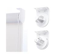 Kit de reparación de Soporte de Embrague de persiana Enrollable de 28 mm con Soportes de Metal y Cadena de Cuentas, Accesorios de Hardware de Pantalla, Piezas de Repuesto (Blanco)