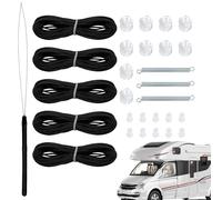 Kit De Reparación De Tapa Para, Kit De Reparación De Cuerda De Cortina De Ventana - Tableros De Reparación De Ciegos Verticales De Alta Resistencia, Kit De Reparación De Tapa, negro, riferimento