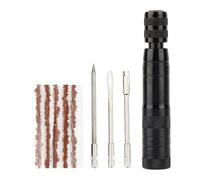 Kit de reparación de tapones de neumáticos, herramientas de reparación de neumáticos - Kit de tapa de neumáticos de motocicleta portátil Kit de reparación de pinchazos de neumáticos - Kit de