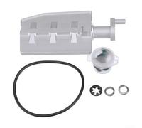 Kit de reparación de válvula de aluminio X8R0042 11617544806 compatible con motores BMW M54 de 3.0 litros, acabado plateado para una fácil instalación, alta fiabilidad