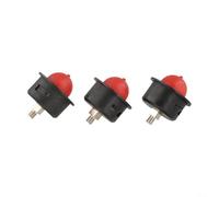Kit de reparación de válvula de estrangulador de cortacésped para repuesto de imprimación para motores T375 T475 T575 T675 P-65-05-10-000-01 rojo negro