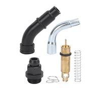 Kit de reparación de válvula de estrangulamiento, 6 piezas de goma + metal, kit de reparación de válvula de estrangulador de carburador, accesorios aptos para TRX300 1994-2000