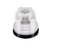 Kit de reparación de válvula de retención axial para bomba general, lavadora de alta presión, limpiador de chorro de agua, material plástico, 1,2 x 1,4 cm, repuesto blanco