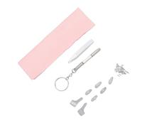 Kit De ReparacióN De Vidrio De Ojos, MúLtiples Peces De Silicona, Tornillo De Destornillador, Pinzas De Tela Espejo Para Anteojos, Gafas De Sol, Relojes, Relojes Y Otros PequeñOs