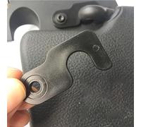 Kit de reparación de visera solar con clips de montaje y tornillos para Wrangler JK 2018-2022 JL JT Gladiator 2020-2022, accesorios interiores delanteros,