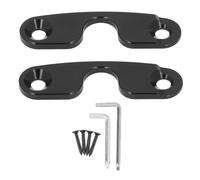 Kit de reparación de Visera Solar Resistente |Clips de Montaje de aleación de Aluminio para vehículo Todoterreno Modelo JK 2018 / JL JLU 2018-2023 |Arreglar el Soporte de la