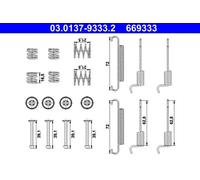 Kit de reparación de zapatas de freno 03.0137-9333.2 ATE para KIA HYUNDAI