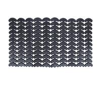 Kit de reparación de zapatos de PU de primera calidad, 120 unidades, placas antideslizantes y duraderas para la protección del talón y la restauración del calzado, color negro,