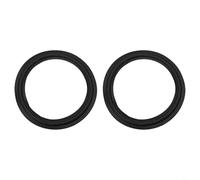 Kit de reparación envolvente de espuma para altavoz, repuesto de goma flexible, antienvejecimiento, alta elasticidad, fácil de instalar, para woofer de 4, 5, 6, 8, 10, 12 pulgadas, negro, 2 piezas (12