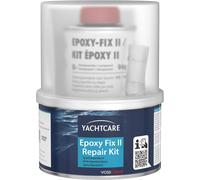 Kit de reparación epoxi Yachtcare Epoxy Fix Repair Kit 250g - kit de reparación de PRFV para embarcaciones, caravanas, tablas SUP y plástico - adhesivo de resina epoxi y kit de reparación con fibra de