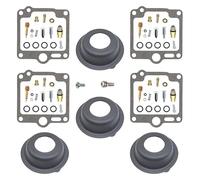 Kit de reparación Kit De Reparación Carburador Para Yamaha XJR1200 XJR1200SP 1994-1998. Piezas Repuesto Para Reconstrucción Kits reconstrucción de carburador(CONJUNTO 4)