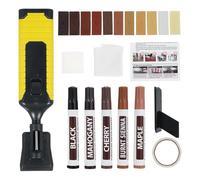 Kit De Reparación Laminada - Reparación De Rayas Piso Laminado 11 Colores, Marcador Pintura Impermeable Solución Peineable | Para Muebles Suelo Armario Renovación Sala Dee Baño Cocina Sala