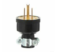 Kit de reparación para cables de extensión de 3 puntas macho hembra | Clasificación de 15 A 125 V, 3 clavijas para diseño a tierra, reemplaza los extremos desgastados, se adapta a cables de