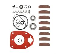 Kit de reparación para llave neumática MG725 y MG725A de 1/2 pulgada - O-para junta de anillo, junta y paletas, kit de afinación compatible con herramientas