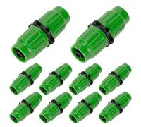 Kit De Reparación Para Manguera Extensible De Jardín | Conector Rápido Para Manguera De Agua - Juego De Conectores Para Tubería De Riego, Accesorios De Reparación Para Equipos De Jardinería Y Lavado D