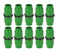 Kit De Reparación Para Manguera Extensible De Jardín | Conector Rápido Para Manguera De Agua - Juego De Conectores Para Tubería De Riego, Accesorios De Reparación Para Equipos De Jardinería Y Lavado D