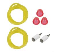 Kit de reparación para McCulloch GBV325 GBV345 soplador de hojas, filtro de combustible, manguera de cebador, Trimmac para Pro para motosierra MAC 333 444, cables de 3 metros, 2 filtros y 3 bombillas