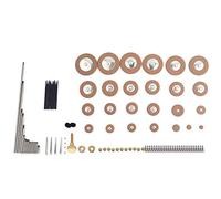 Kit de reparación para saxofón alto, teclado inalámbrico para Smart TV, conjunto completo de piezas de repuesto con almohadillas, rodillos y tornillos para el mantenimiento y las