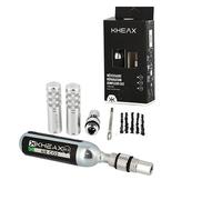 Kit de reparación para tubeless de aluminio con punta de cartucho Kheax CO2 25GR TU