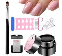 Kit de Reparación para Uñas Rotas - Gel Adhesivo - Tratamiento Fortalecedor para Uñas - Cepillo Pinzas para Chicas - Dañadas Rotas Partidas Agrietadas - Cuidado de Manicura