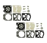 Kit de reparación/reconstrucción de carburador sustituye a Walbro K1-WTF para carburadores STIHL FS240 FS360 FS410 FS460 MS231 MS251 Walbro WTF (paquete de 2)
