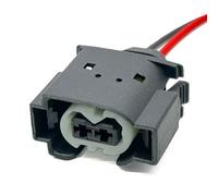 Kit de reparación y actualización del Conector del arnés de cableado de la Bobina de Encendido de 2 Pines Compatible con Benz 1685452728 (Blanco)