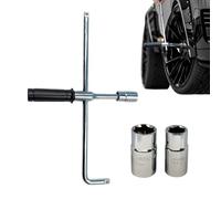 Kit De Réparation Automobile Pour Garage et Entretien De Parc, Accesorio Economiseur De Travail Pour Démontage Rapide | Clé À Roue Pour Pneu - Outil De Démontage De Roue Avec Poignée Anti-Dérapante -