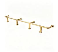 Kit De Reposapiés Para Bar - Acero Inoxidable 304, Resistente 400kg, Soporte Fundido De Una Pieza, Antirayaduras Y Antióxido, Ideal Para Bar En Casa E Isla De Cocina(Gold,4.2m/13.8ft)
