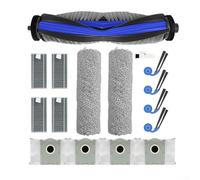 Kit de repuesto, 21 piezas, cepillo principal en forma de V, cepillos laterales antienredos, rodillos de fregona suaves, limpieza profunda para dueños de mascotas