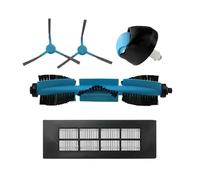 Kit de repuesto 3 en 1 compatible con Cecotec Conga 3090/3091/3092: cepillo principal antienredos, filtro HEPA 99,99% y ruedas resistentes. Repuestos for robot aspirador.